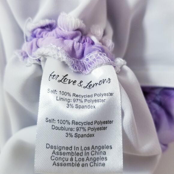 For Love & Lemons Lavender Zinna Midi Dress - Picture 13 of 14